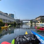 Kayak canaux Milan groupe